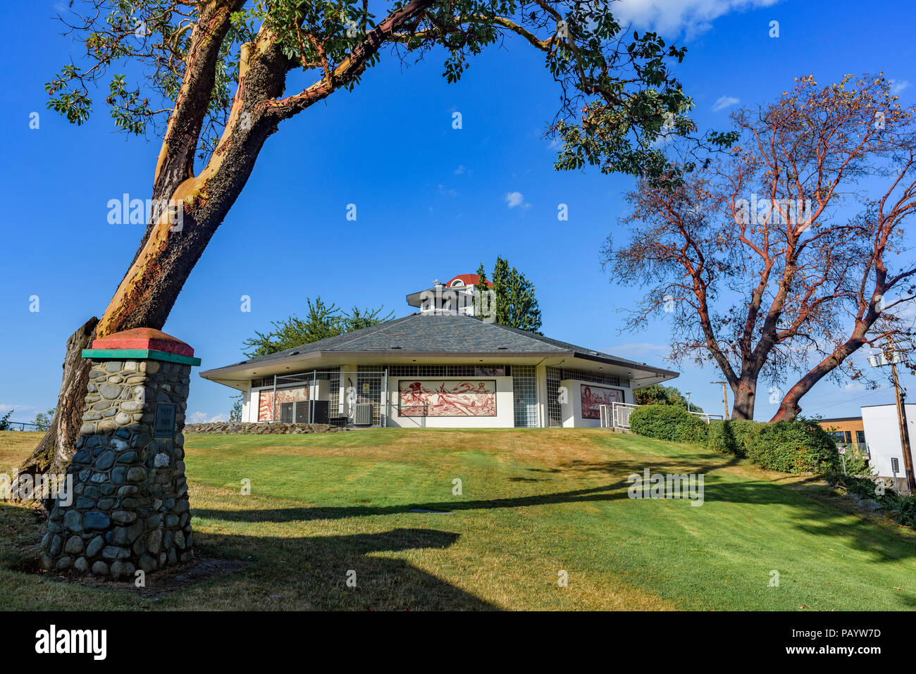 L'île de Vancouver, Musée Militaire, Piper Park, Nanaimo, British Columbia, Canada Banque D'Images