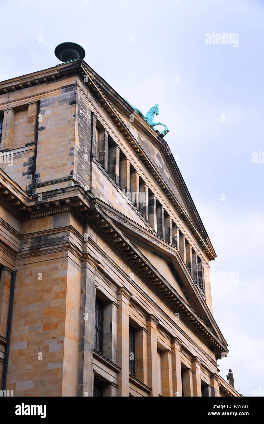 Konzerthaus Berlin - la salle de concert de la capitale allemande. Banque D'Images