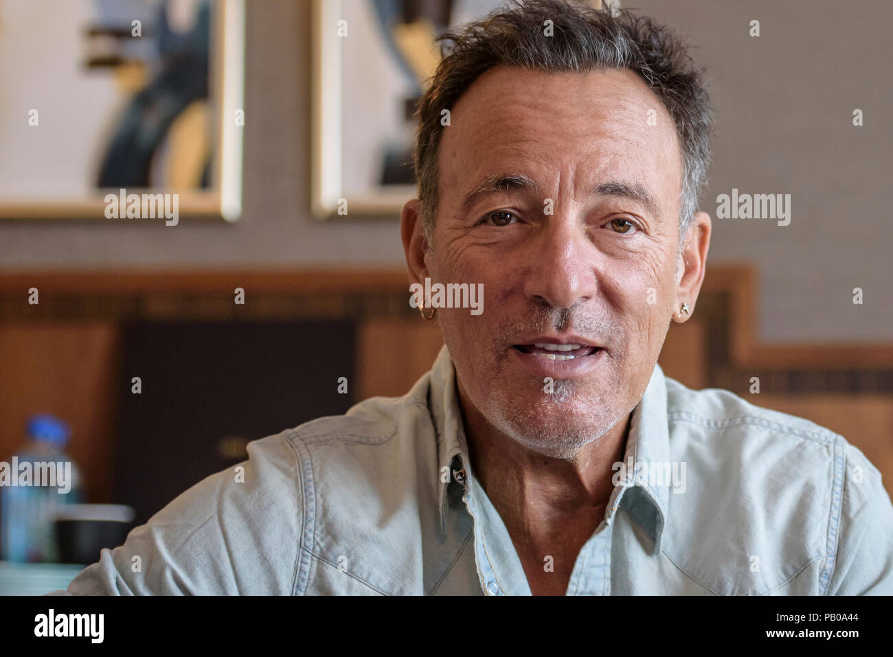 Bruce Springsteen Banque D'Images