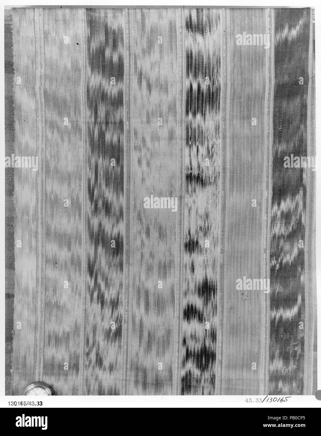 Tapis. Culture : canadien. Dimensions : 144 x 42 1/2 in. (365,8 x 108 cm). Date : 1852. Musée : Metropolitan Museum of Art, New York, USA. Banque D'Images