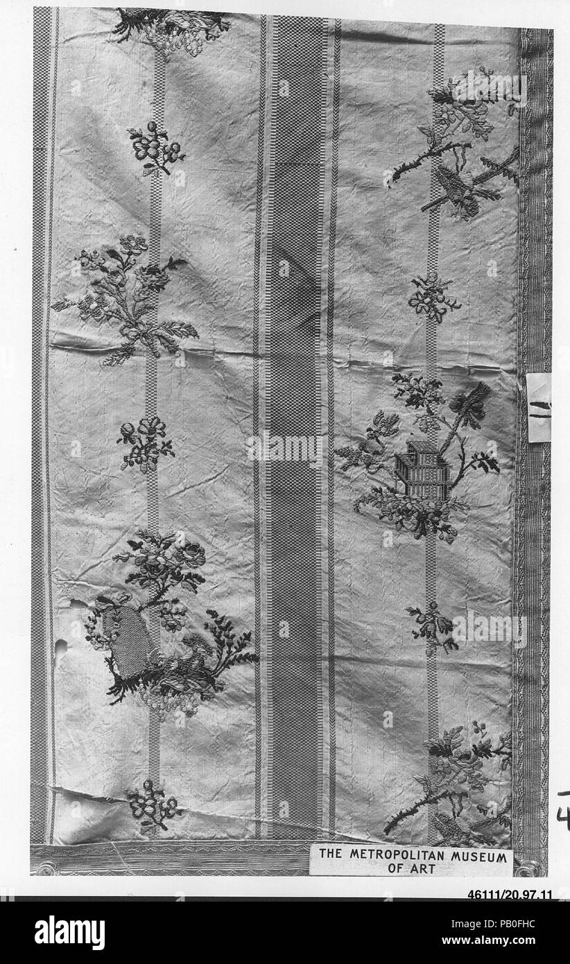 Pièce. Culture : le français. Dimensions : 20 x 10 1/2 pouces (50,8 x 26,7 cm). Date : 1774-92. Musée : Metropolitan Museum of Art, New York, USA. Banque D'Images