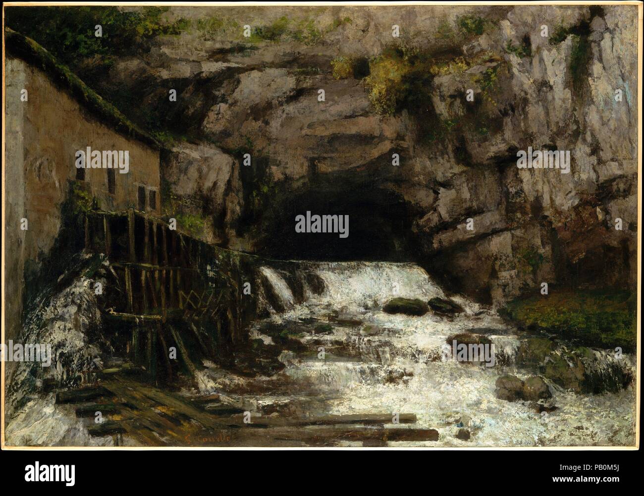 La Source De La Loue Artiste Gustave Courbet Ornans 1819 1877 Francais La Tour De Peilz Dimensions 39 1 4 X 56 In 99 7 X 142 2 Cm Date 1864 Courbet Peint Souvent La La Source De La Loue Artiste Gustave Courbet Ornans 1819 1877 Francais La Tour De Peilz Dimensions 39 1 4 X 56 In 99 7 X 142 2 Cm Date 1864 Courbet Peint Souvent La