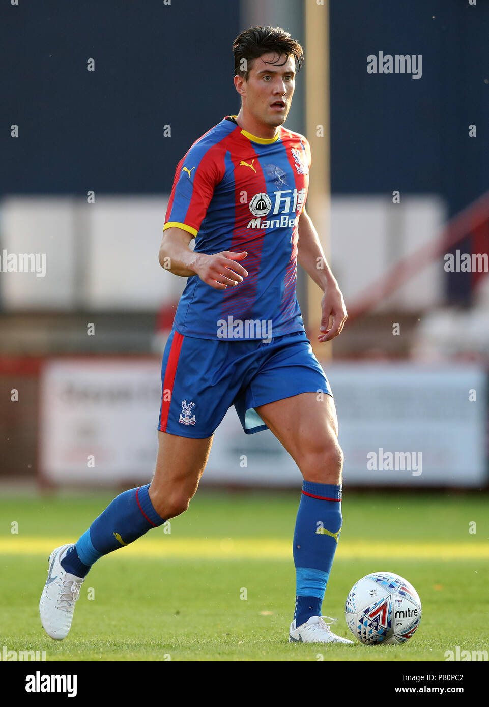Crystal Palace's Martin Kelly au cours d'un pré saison match amical au stade Lamex, Stevenage Banque D'Images