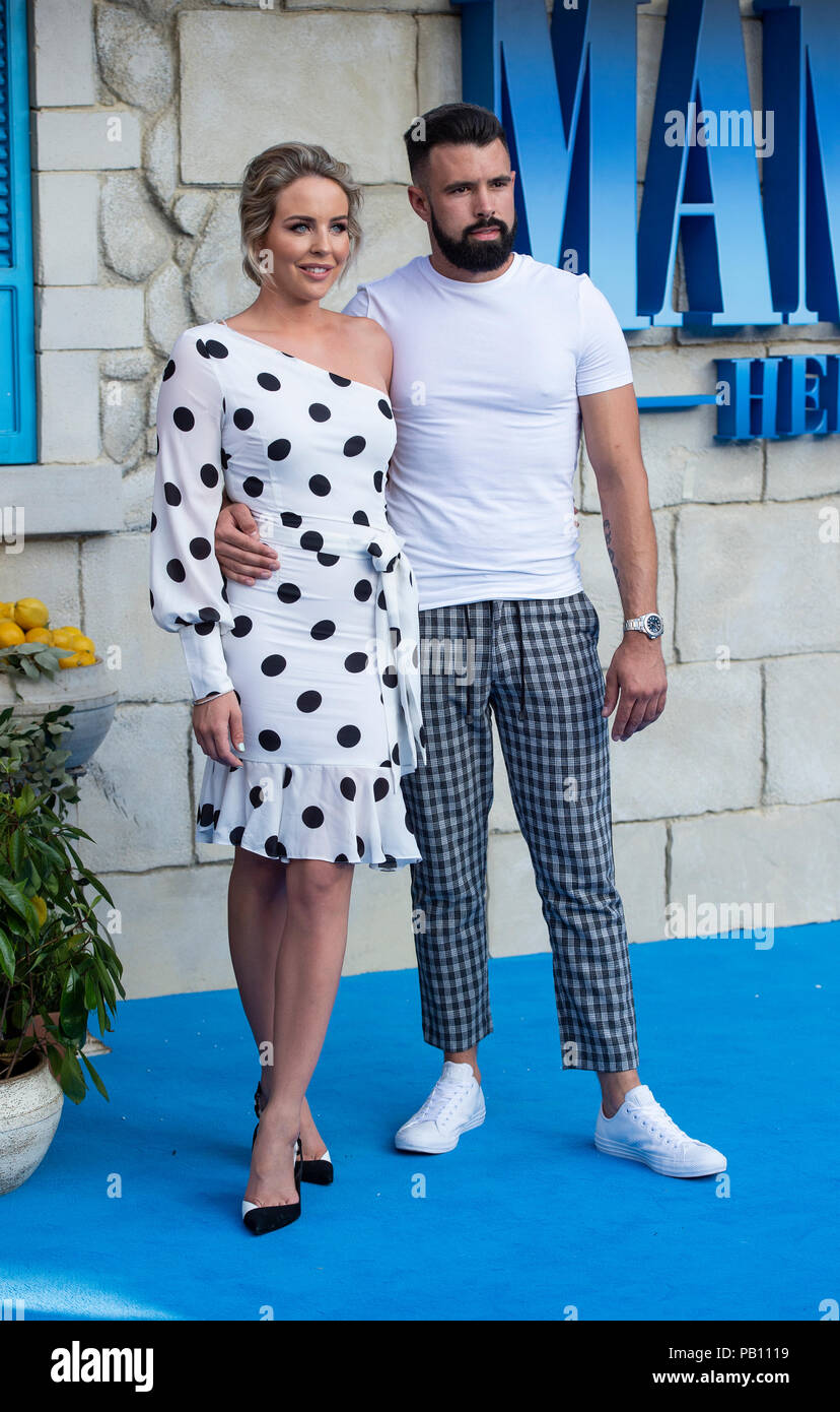 Mamma Mia ! Here We Go Again - UK Premiere - Arrivées Tapis rouge Banque D'Images