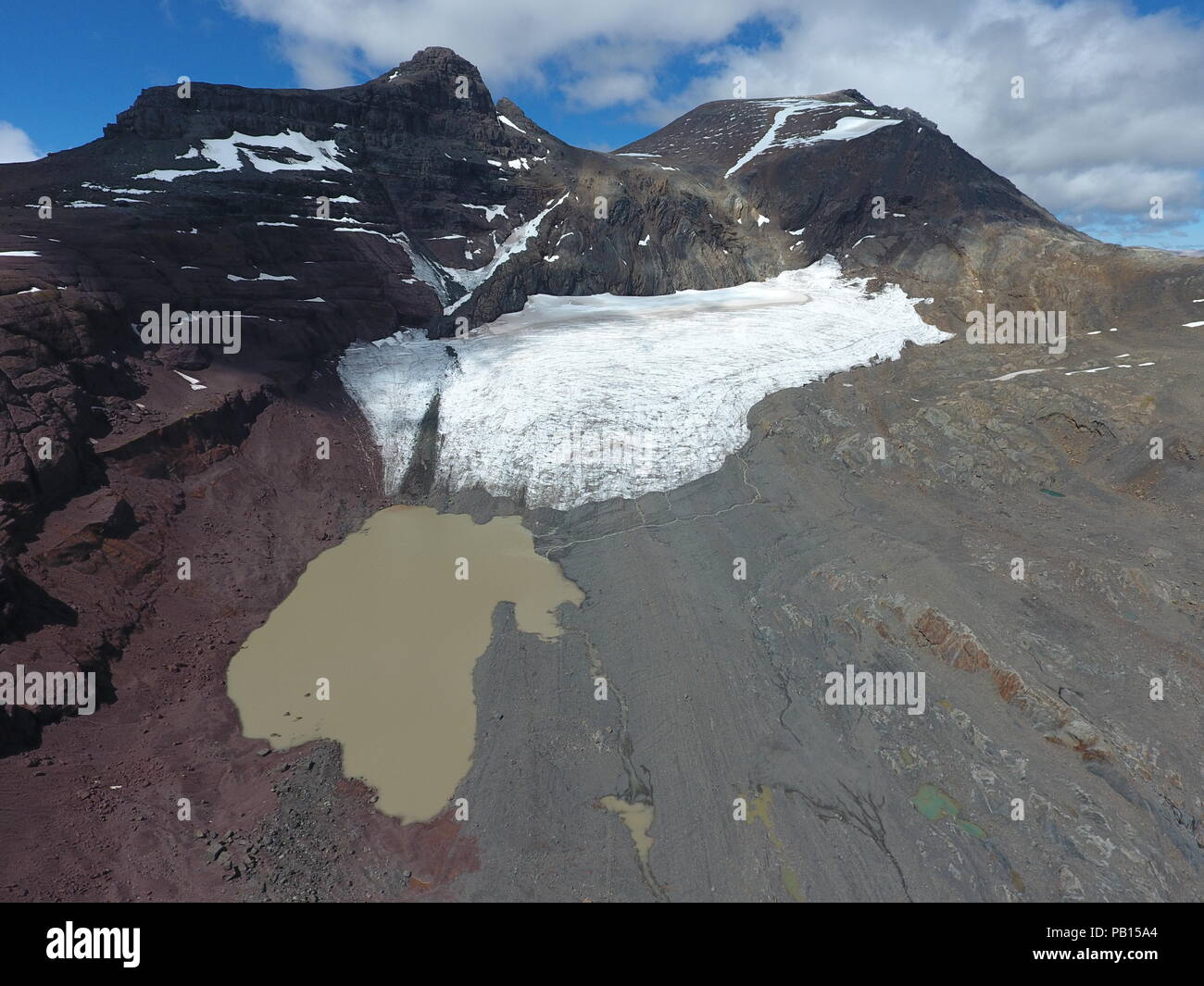 Cerro Submarino, Villa Ohiggins, Carretera Austral, Patagonie, Chili Banque D'Images