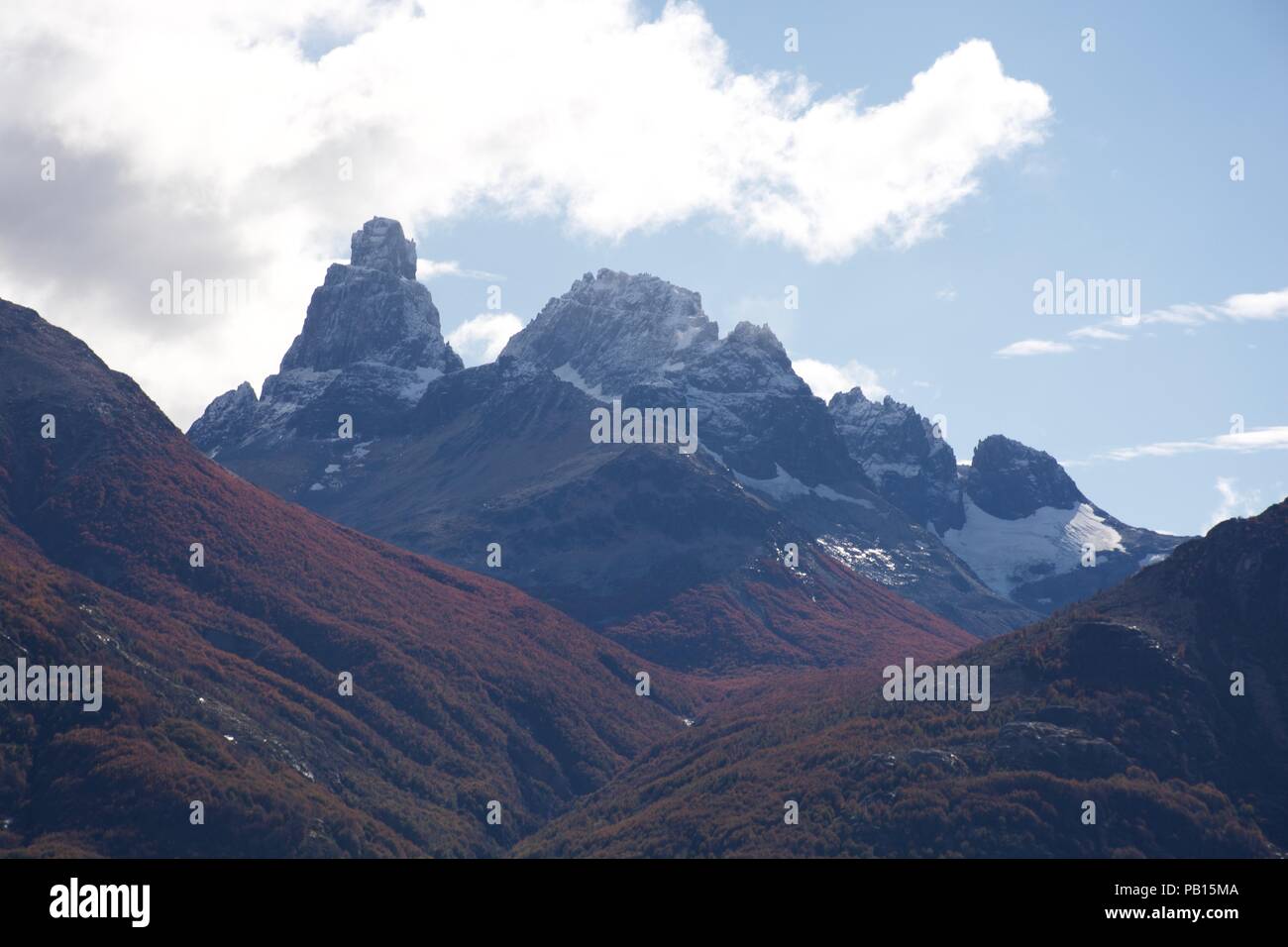 Cerro Palo, Carretera Austral, Patagonie, Chili Banque D'Images