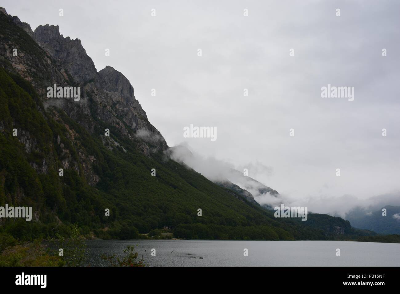 Lago Las Torres, Carretera Austral, Patagonie, Chili Banque D'Images