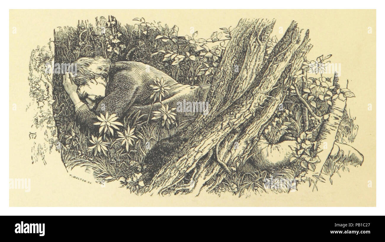 A. Hughes (illustr.) p022 de Ennoch Arden. Banque D'Images