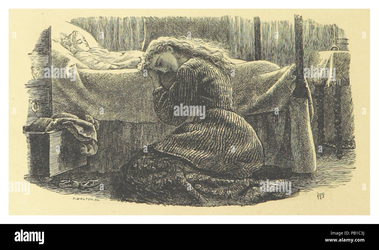 A. Hughes (illustr.) p040 de Ennoch Arden. Banque D'Images