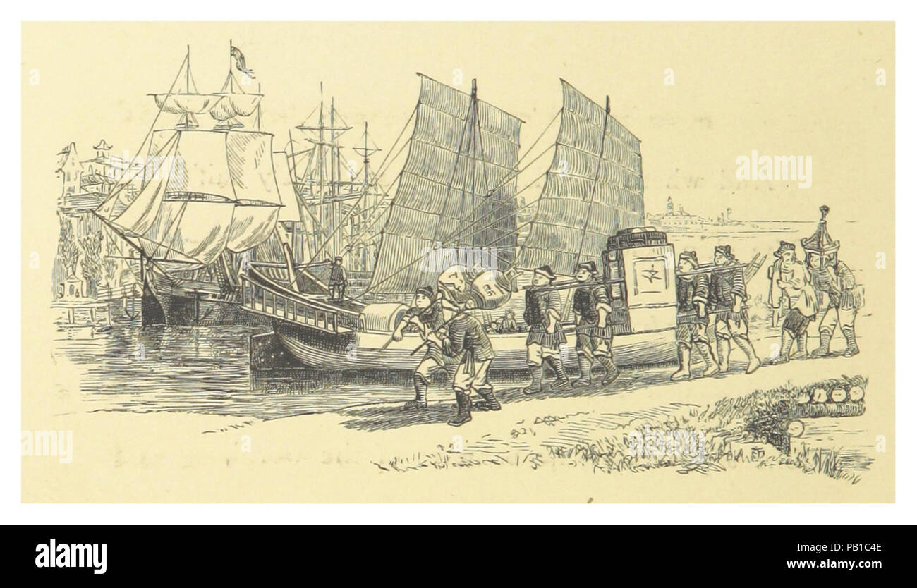 A. Hughes (illustr.) p062 de Ennoch Arden. Banque D'Images