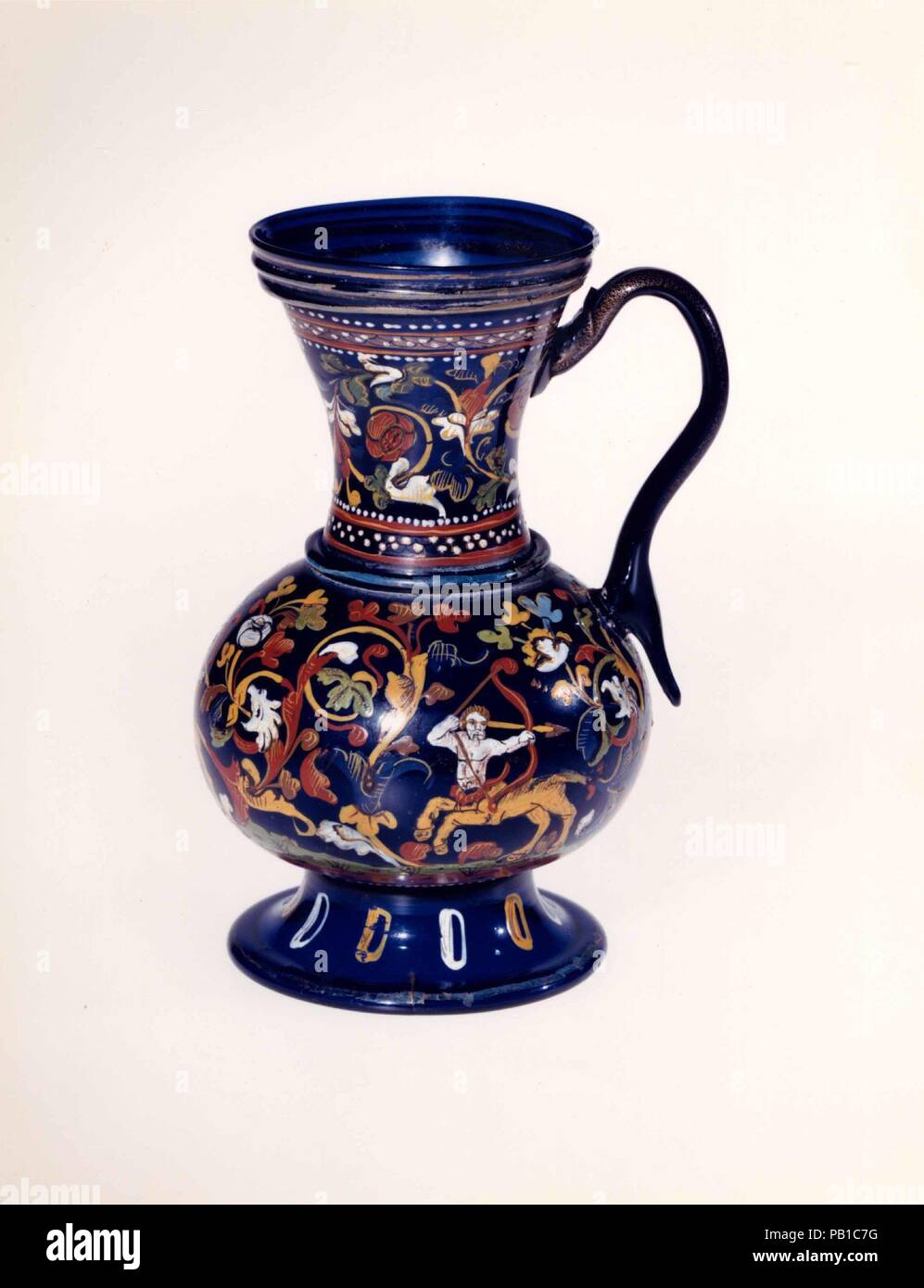 Verseuse. Culture : l'italien (Venise). Dimensions : H. 8 1/4 in. (21cm). Date : ca. 1500-1510. Musée : Metropolitan Museum of Art, New York, USA. Banque D'Images