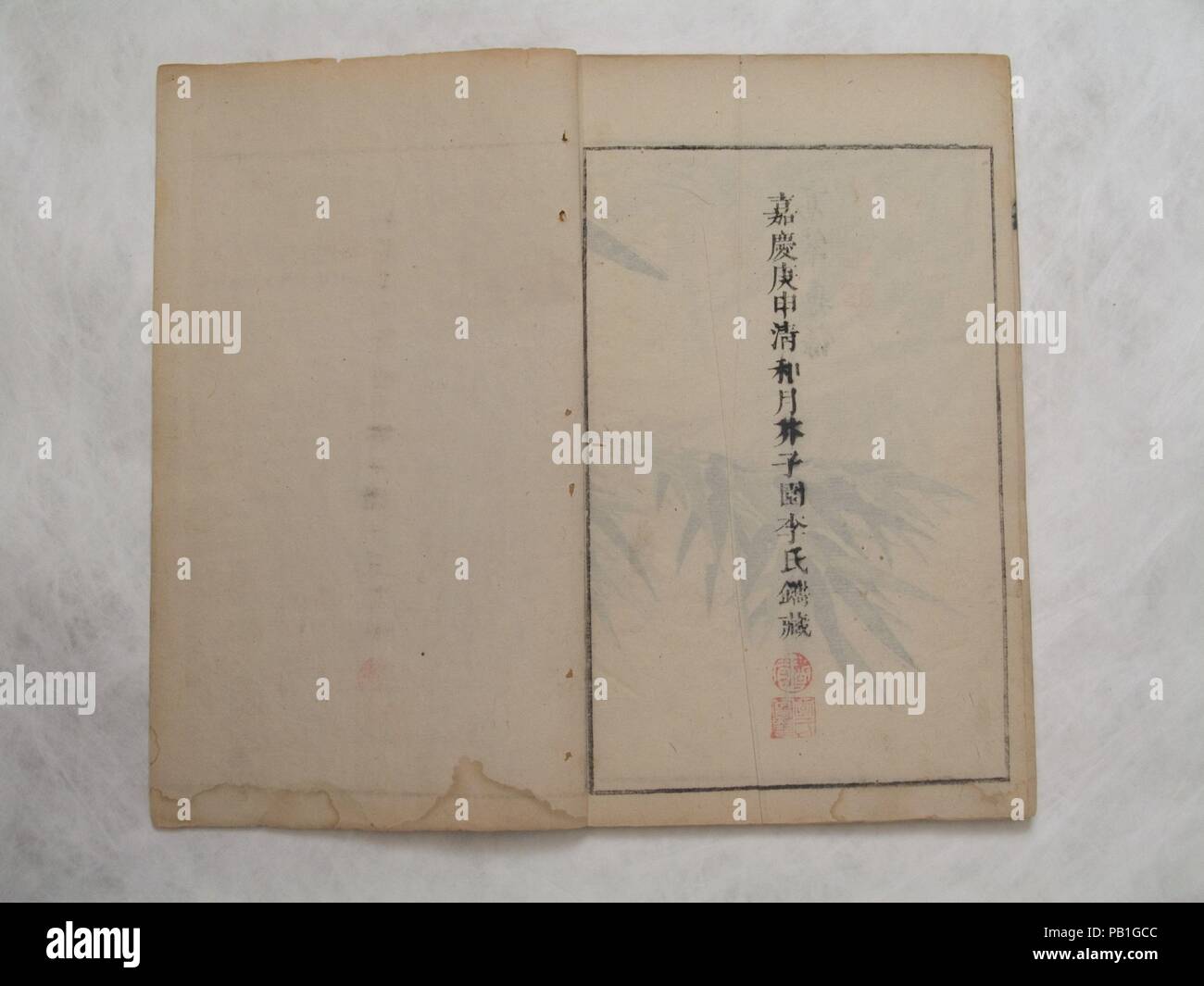 La graine de moutarde Peinture Jardin manuel. Culture : la Chine. Dimensions : 10 1/4 x 6 3/8 in. (26 x 16,2 cm). Musée : Metropolitan Museum of Art, New York, USA. Banque D'Images