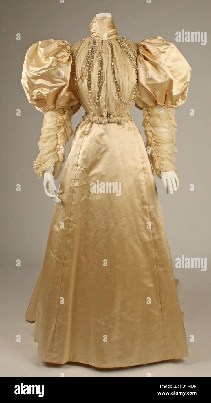 Ensemble de mariage. Culture : L'Américain. Date : 1895. Musée : Metropolitan Museum of Art, New York, USA. Banque D'Images