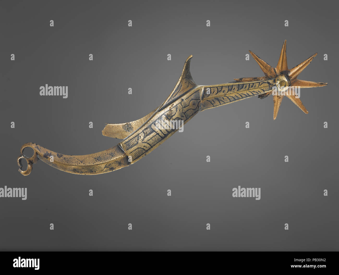 Rowel Spur, européen, début du XVe siècle Banque D'Images