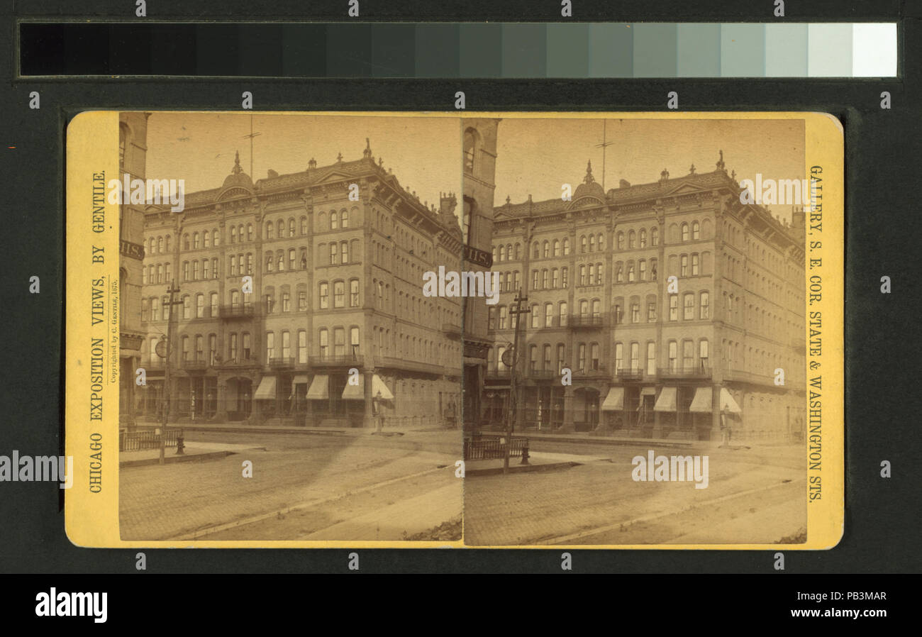 1655 La Maison Matteson (NYPL b11707450-G90F173 017ZF) Banque D'Images