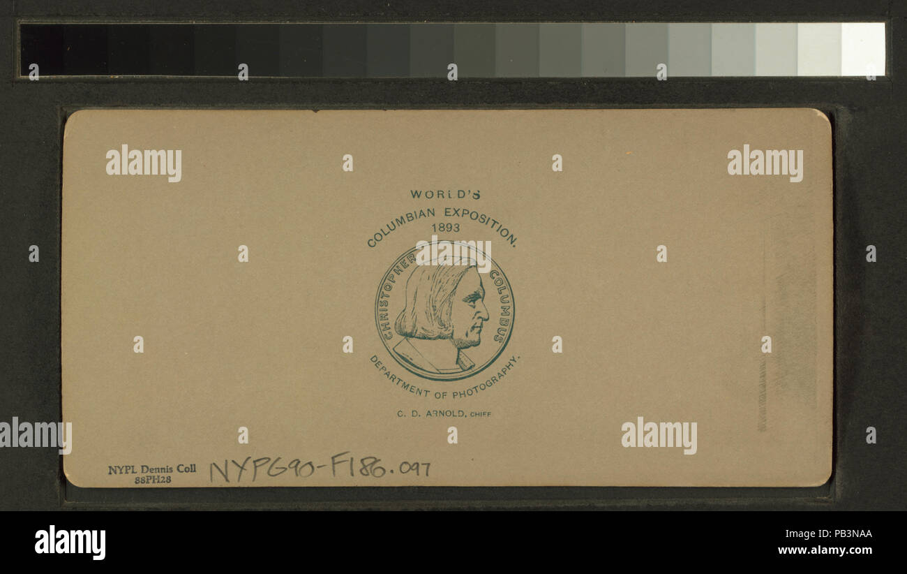 1625 le couvent où Colomb est mort, Columbian Exposition (NYPL b11707463-G90F186 097B) Banque D'Images