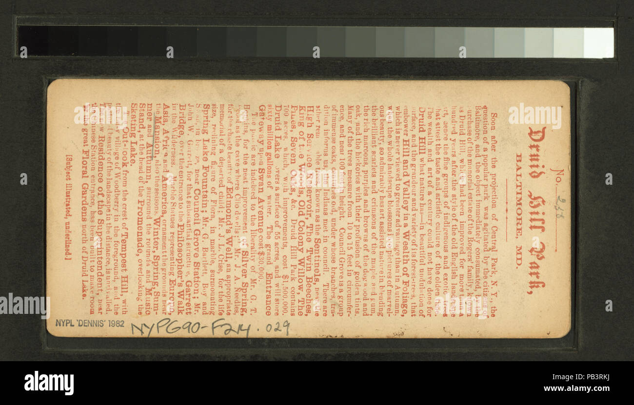 1654 L'hôtel particulier (NYPL b11707491-G90F214 029B) Banque D'Images