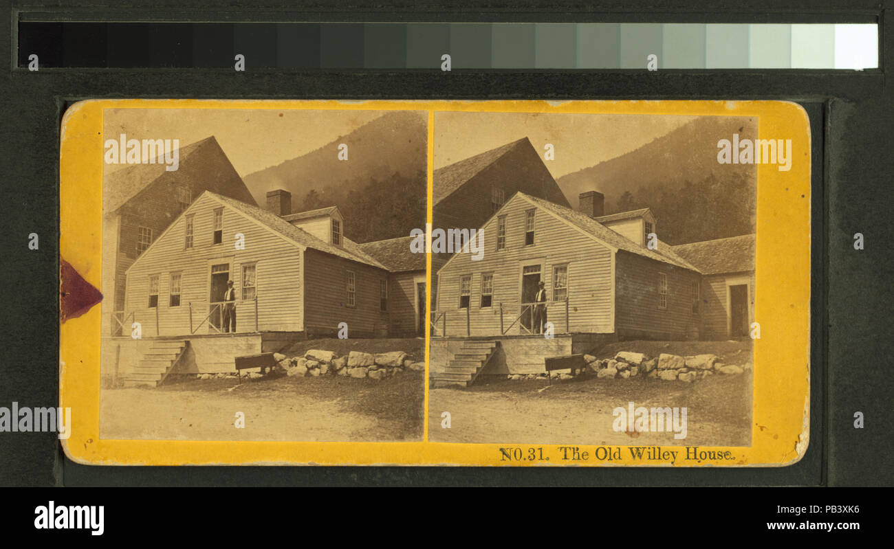 1662 L'ancienne Willey House (NYPL b11708022-G91F017 048F) Banque D'Images