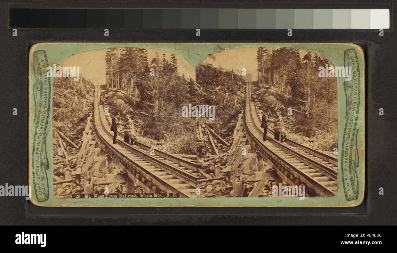 1069 Mt. Washington Railroad, Montagne Blanche, N.H (NYPL b11708120-G91F032 138F) Banque D'Images