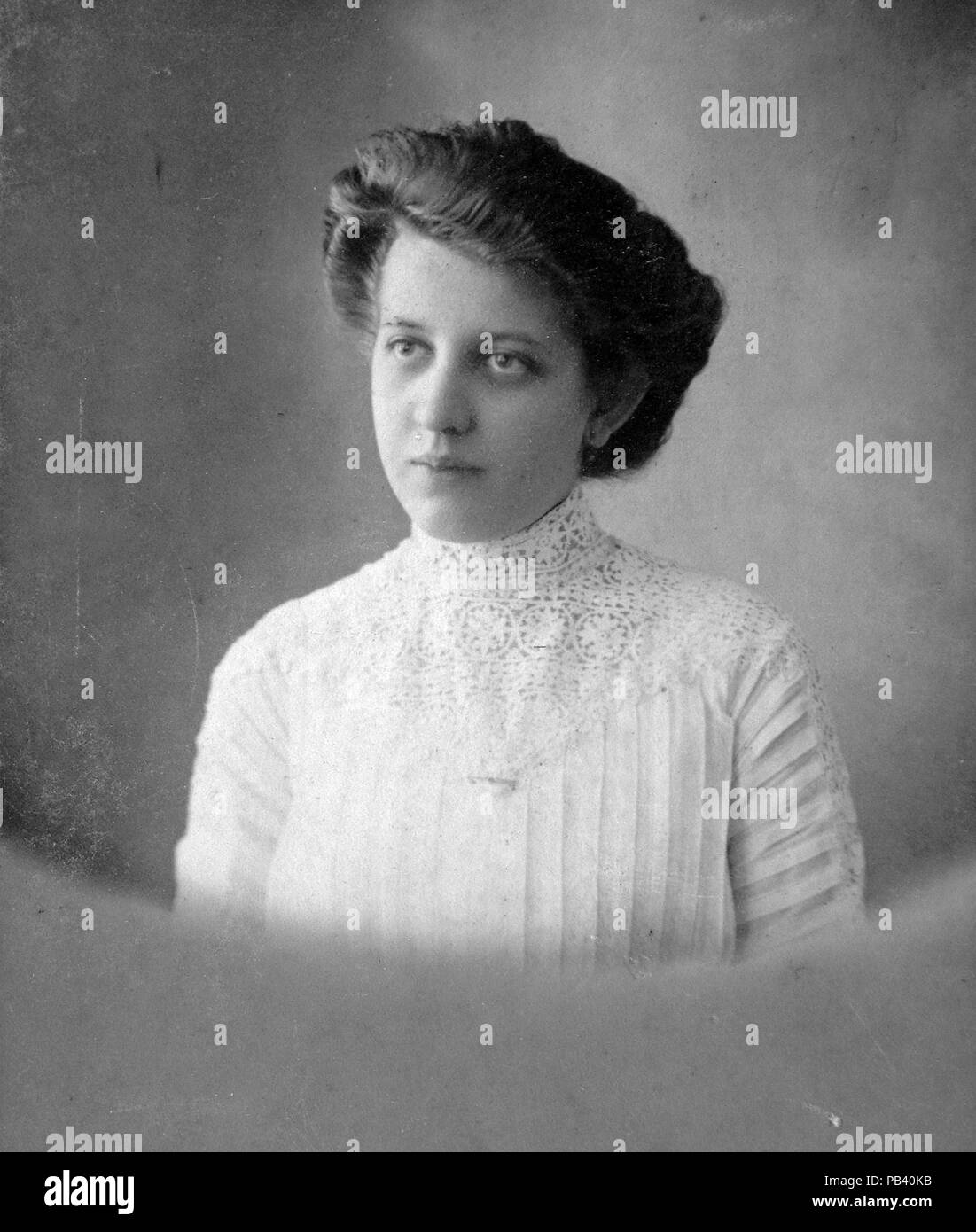 1866 4130 Fortepan Woman, portrait Banque D'Images