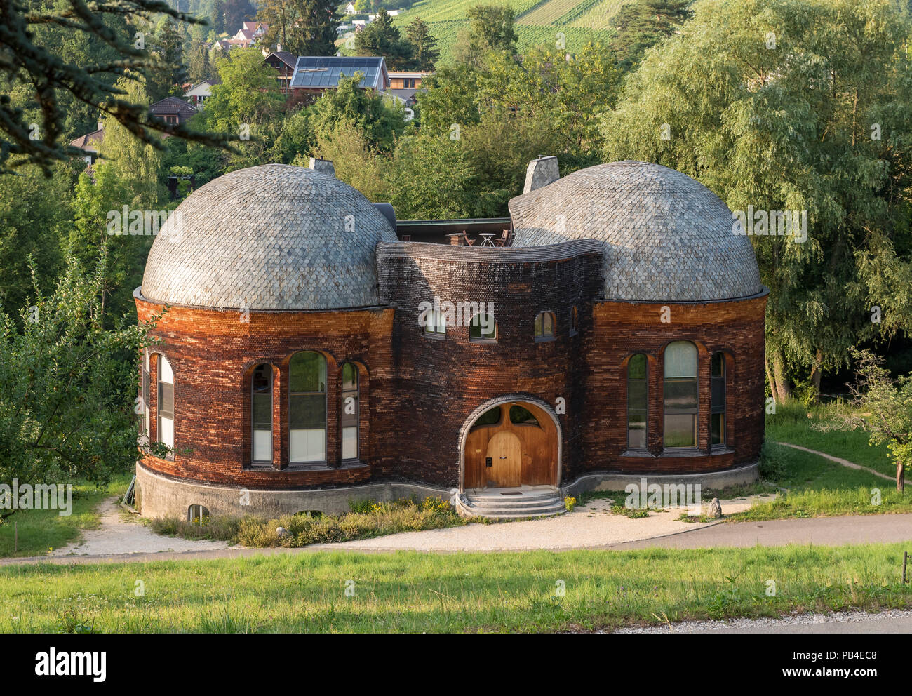Glashaus capacités au Goetheanum à Dornach, Suisse Banque D'Images