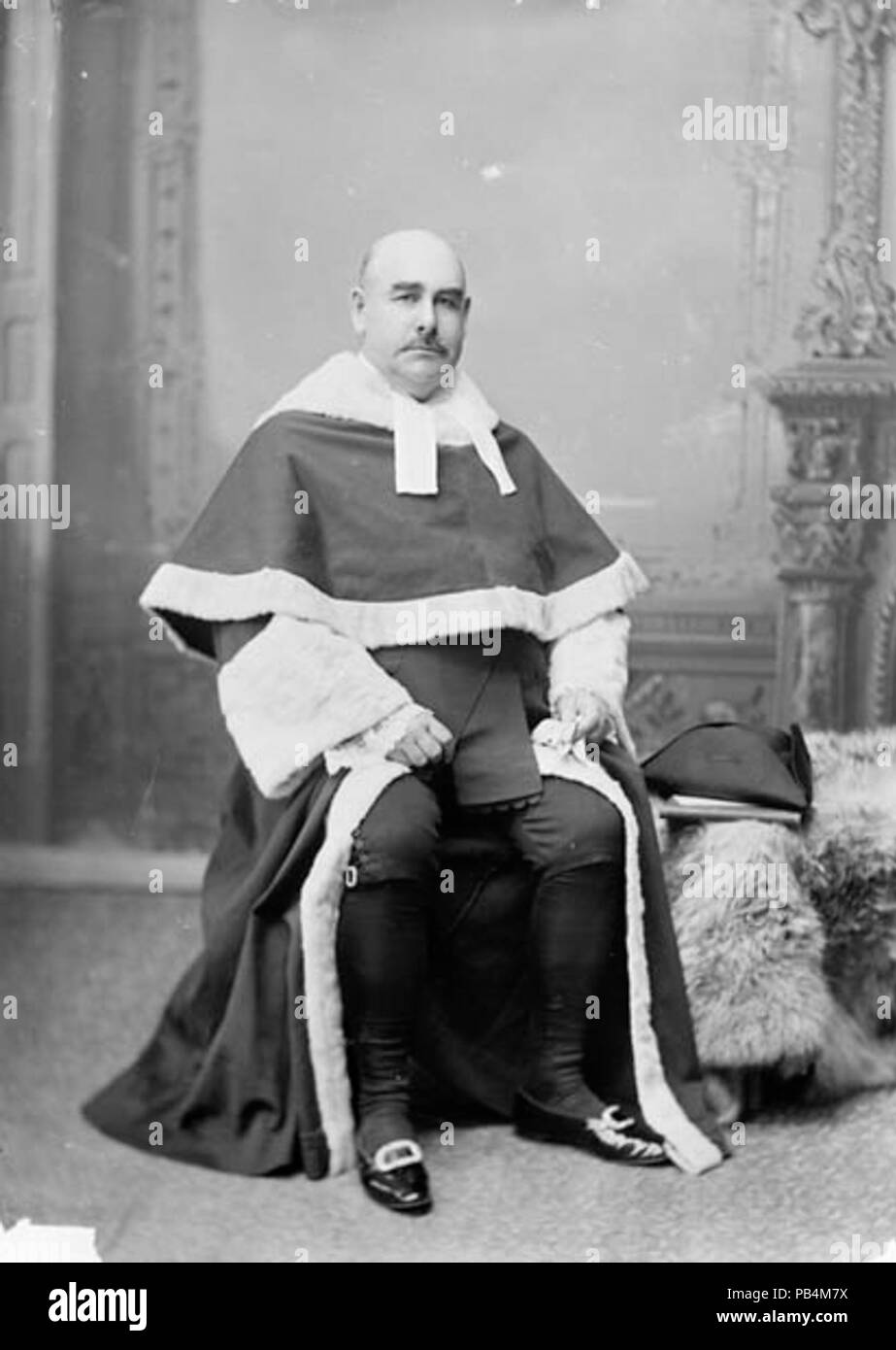 766 L'honorable monsieur le juge George Edwin King Banque D'Images