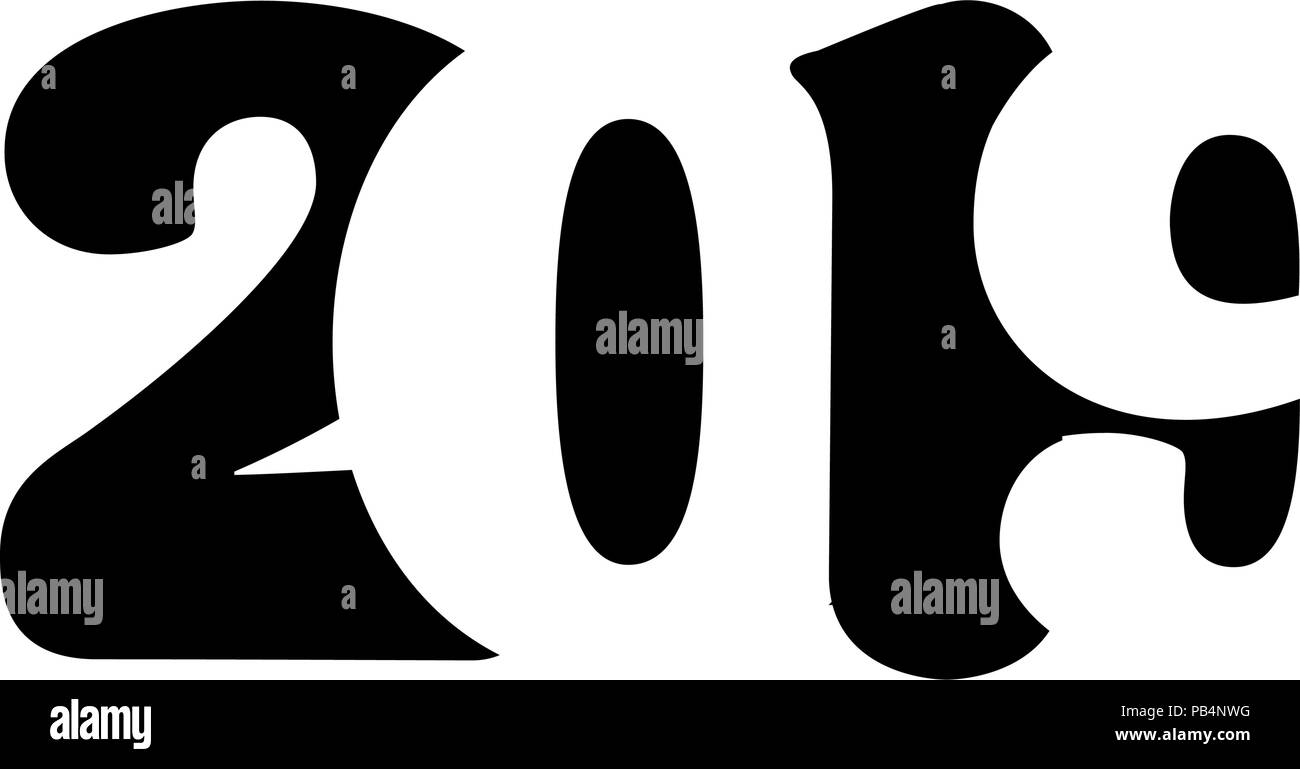 Bonne Annee 2019 Vector Background Carte De Couverture Pour 2019