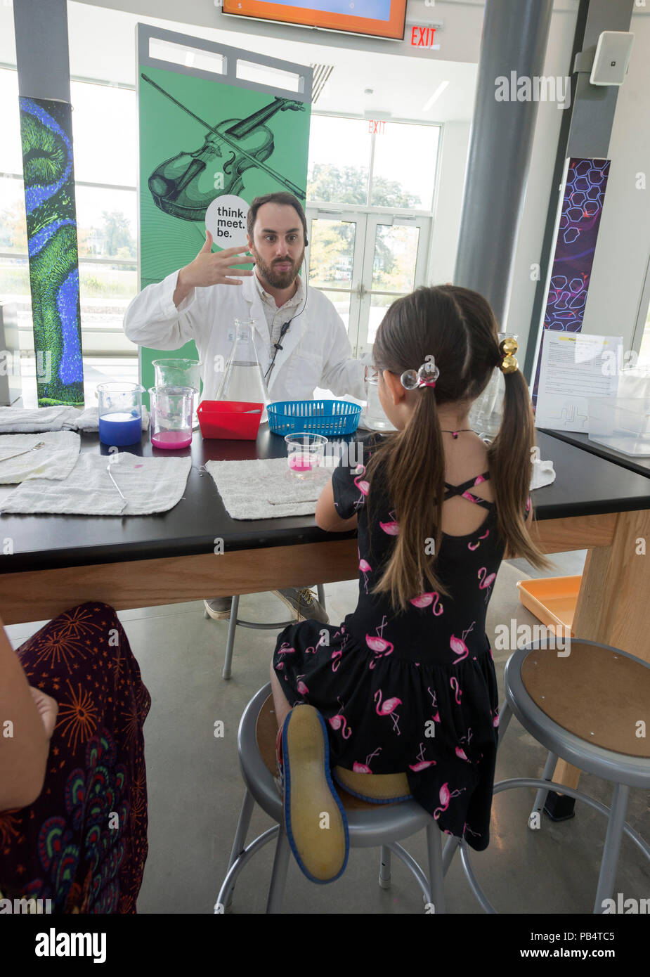 La créativité et l'Invention Museum de Gainesville, Floride. Banque D'Images