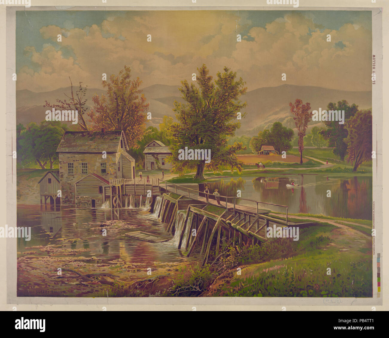 1545 Sleepy Hollow RCAC2003667098 Banque D'Images