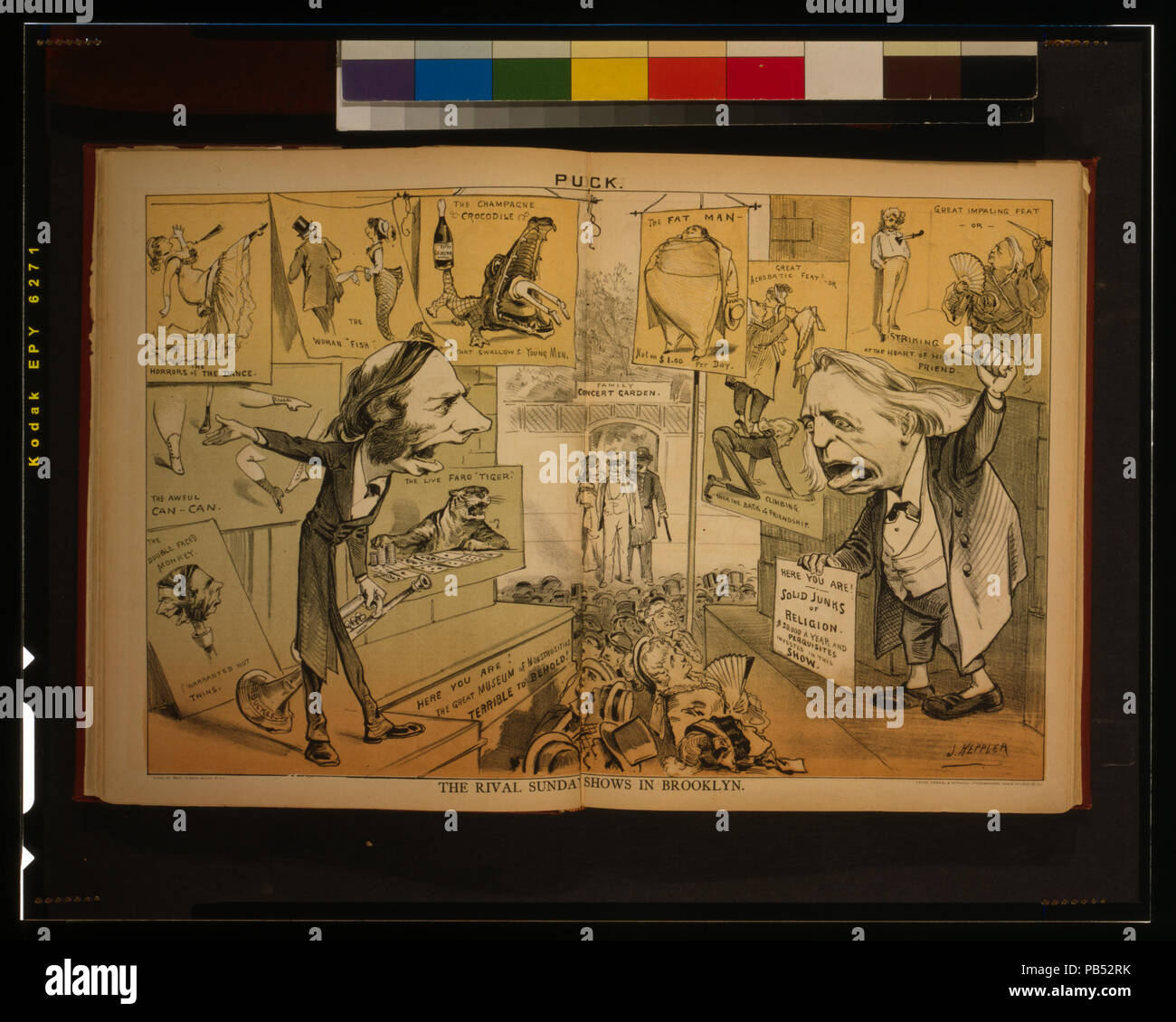 1694 Le rival dimanche montre à Brooklyn RCAC98502290 Banque D'Images