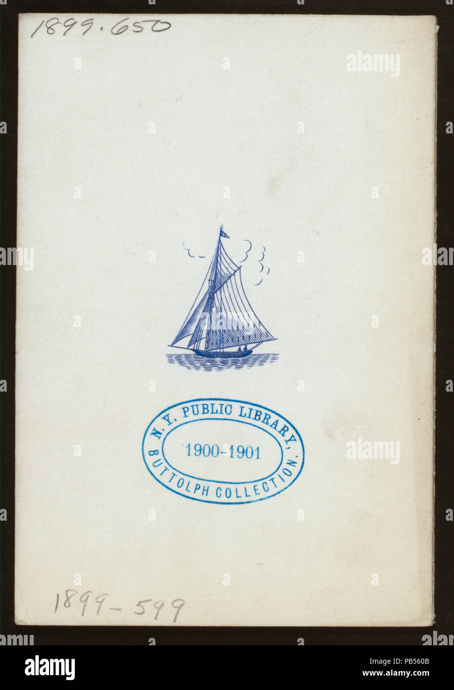 966 DÉJEUNER - AMERICA'S CUP COURSES (détenu par) NEW YORK YACHT CLUB (at) "Paquebot ""RÉPUBLIQUE""" (SS ;) (NYPL)-271800-4000006412 Hades Banque D'Images