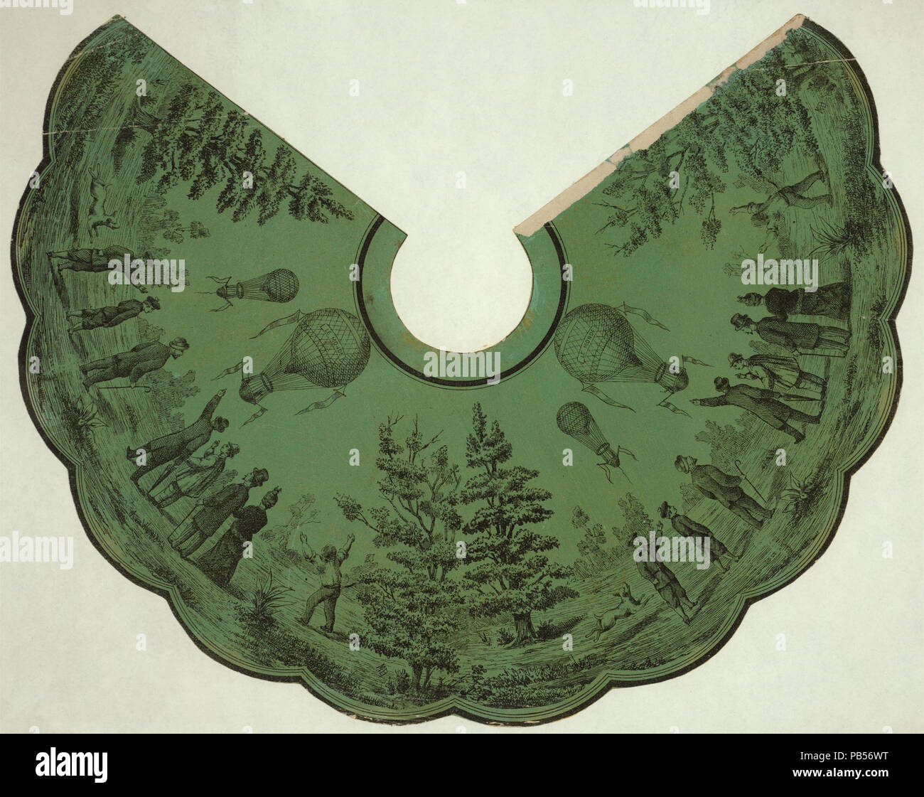 1558 spectateurs regarder le ballon "Le Monde" l'ordre croissant sur un champ ouvert RCAC2002724855 Banque D'Images