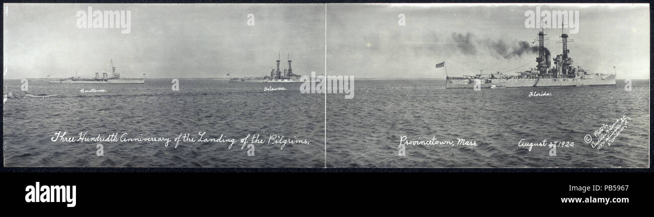 1744 trois centième anniversaire de l'arrivée des pèlerins, Provincetown, Massachusetts, le 27 août 1920 RCAC2007664308 Banque D'Images