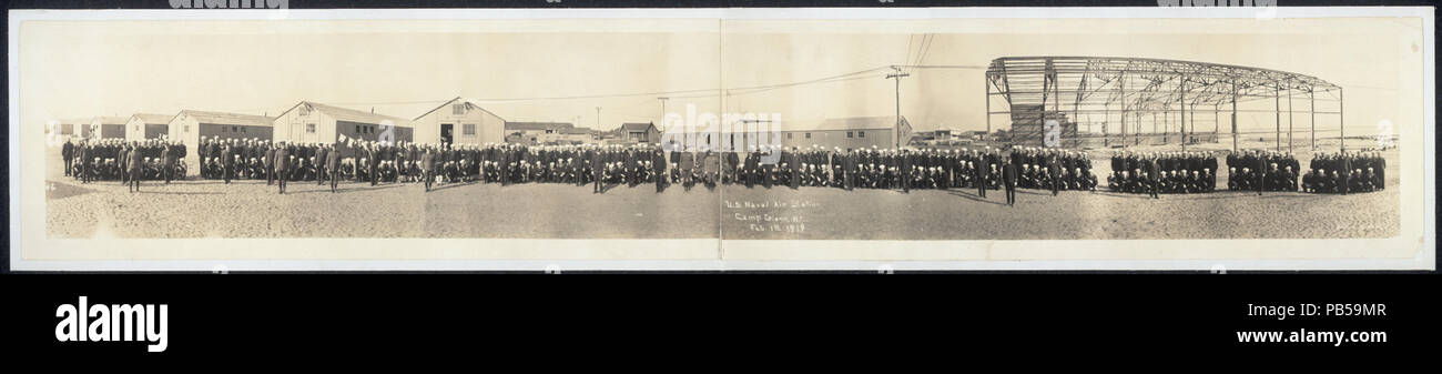 1786 U.S. Naval Air Station, Camp Glenn, N.C., Février 1st, 1919 RCAC2007664341 Banque D'Images