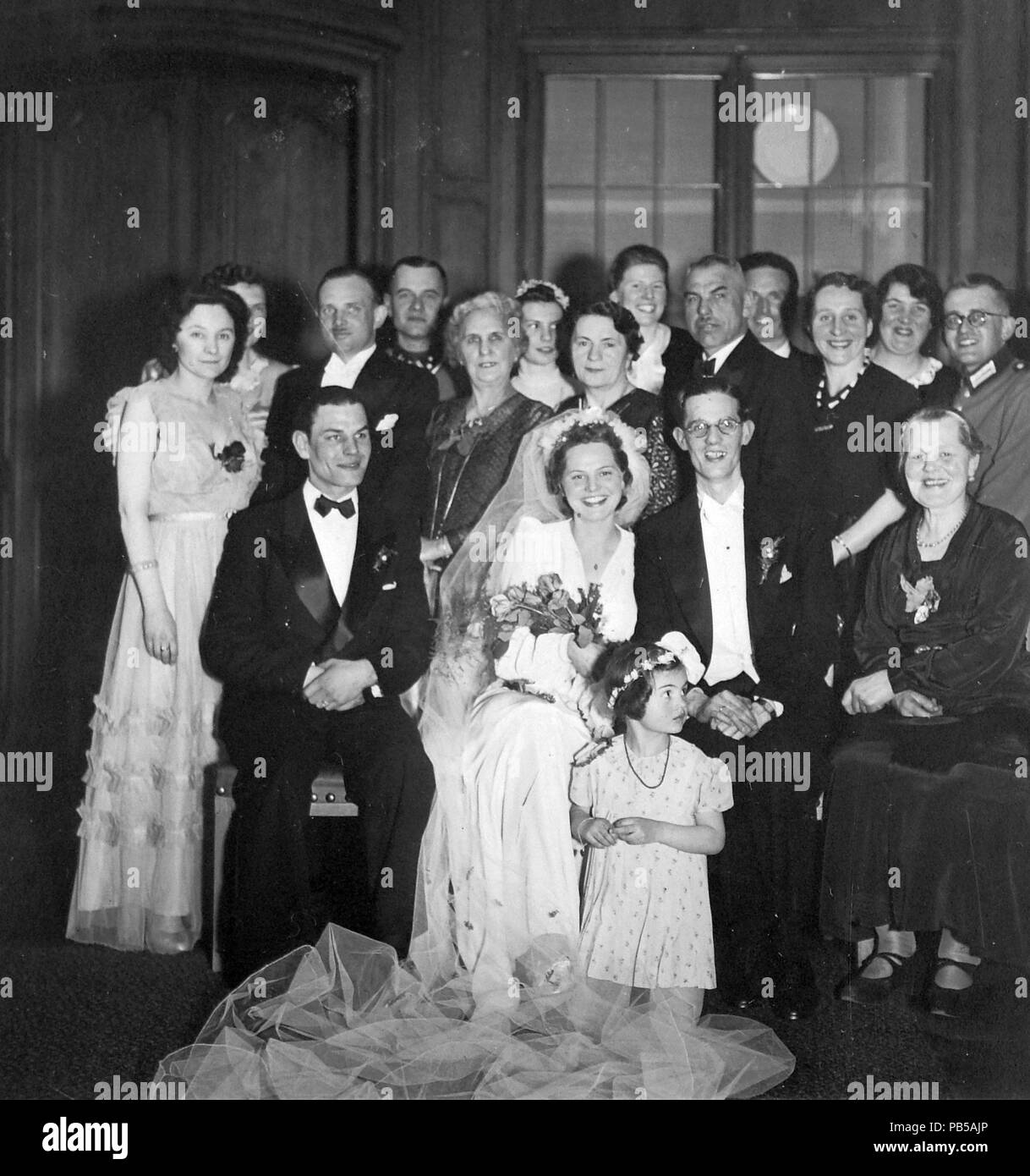 1839, tableau de mariage Fortepan 13150 Banque D'Images