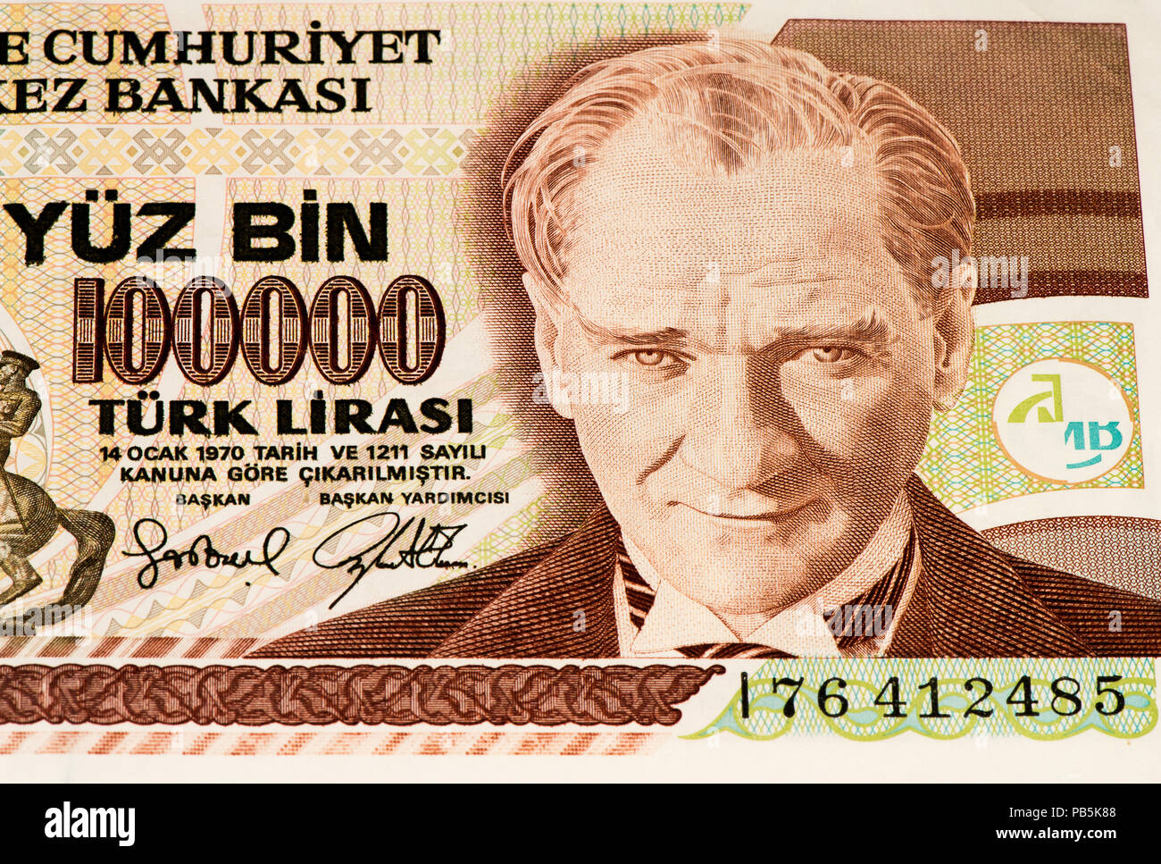 Billet 100000 De Banque Turc Banque De Photographies Et D images billet-100000-de-banque-turc-banque-de-photographies-et-d-images