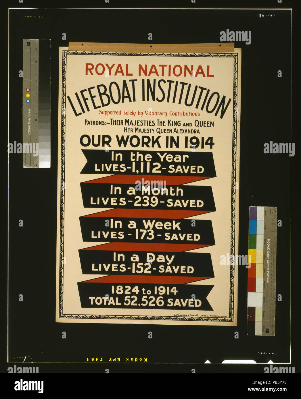 1274 Royal National Lifeboat Institution. Notre travail en 1914 RCAC2003675271 Banque D'Images