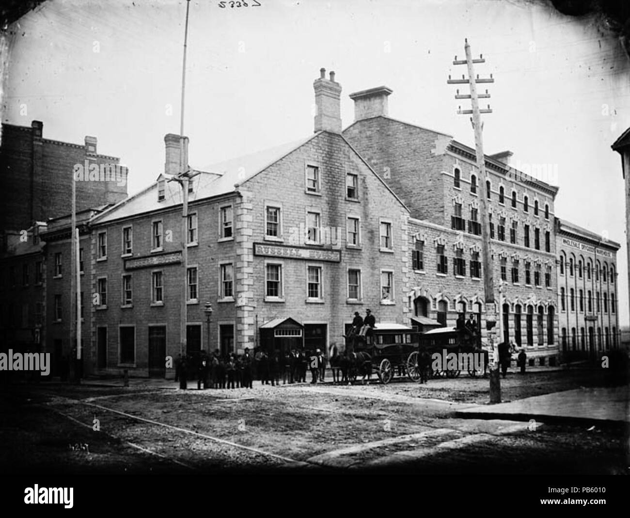 1132 Old Russell House Ottawa Banque D'Images