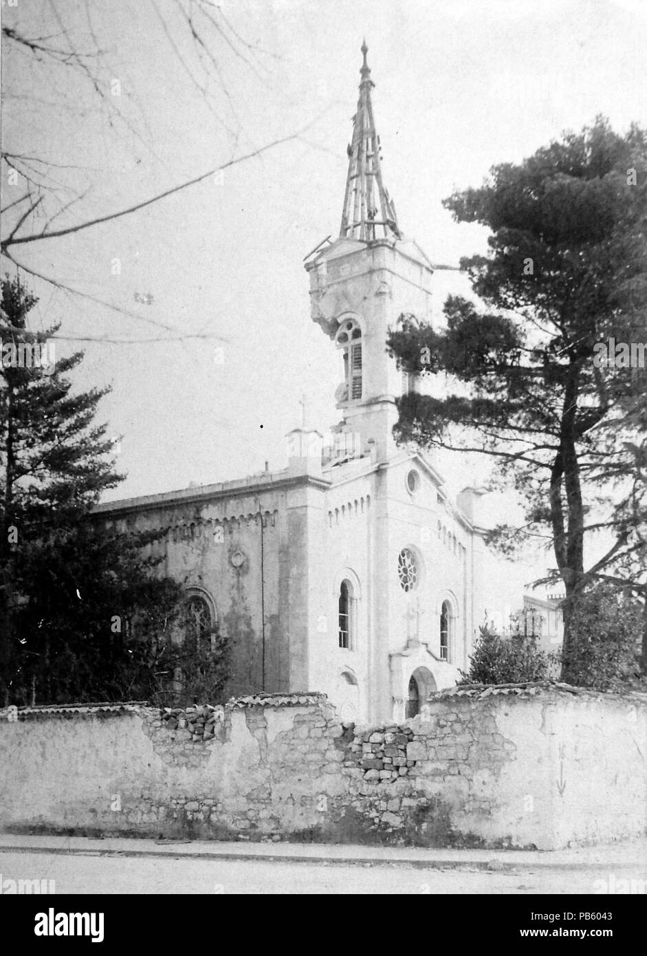 Via Armando Diaz 18 1804-A, egykori evangélikus (ma metodista église). Fortepan 2450 Banque D'Images