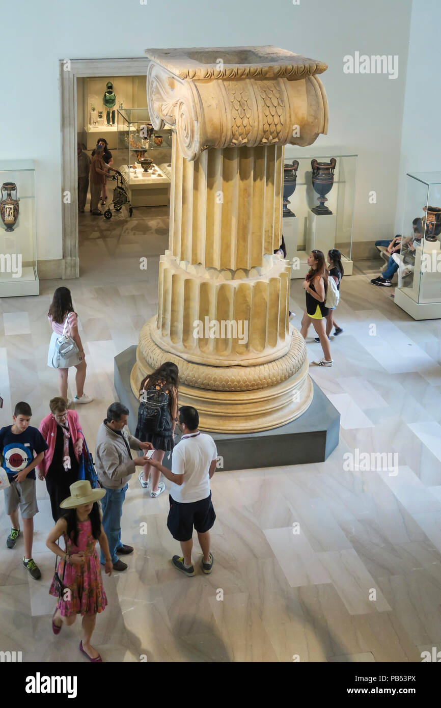 Metropolitan Museum of Art de New York City, USA Banque D'Images