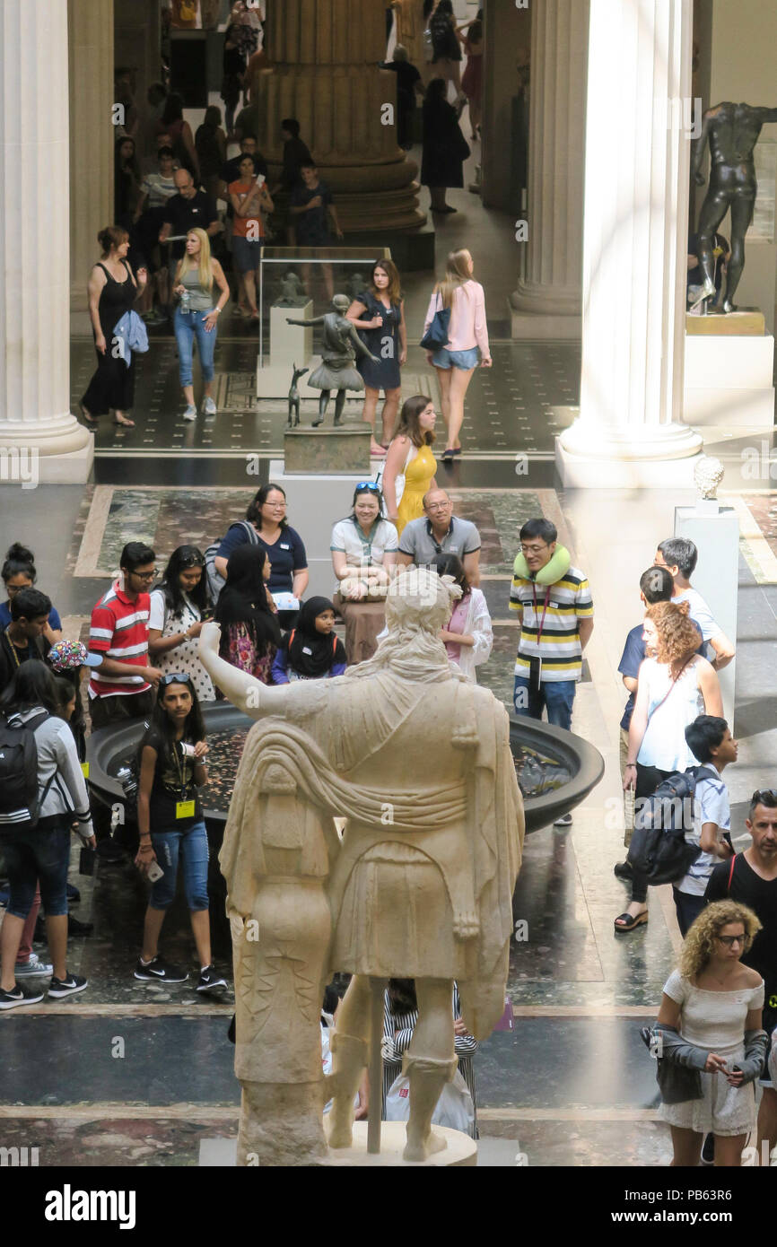 Metropolitan Museum of Art de New York City, USA Banque D'Images