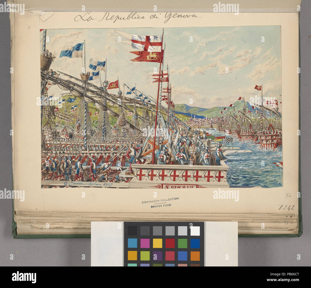 817 l'Italie. Gênes, 878-1684 (NYPL)14896507-1528880 b Banque D'Images