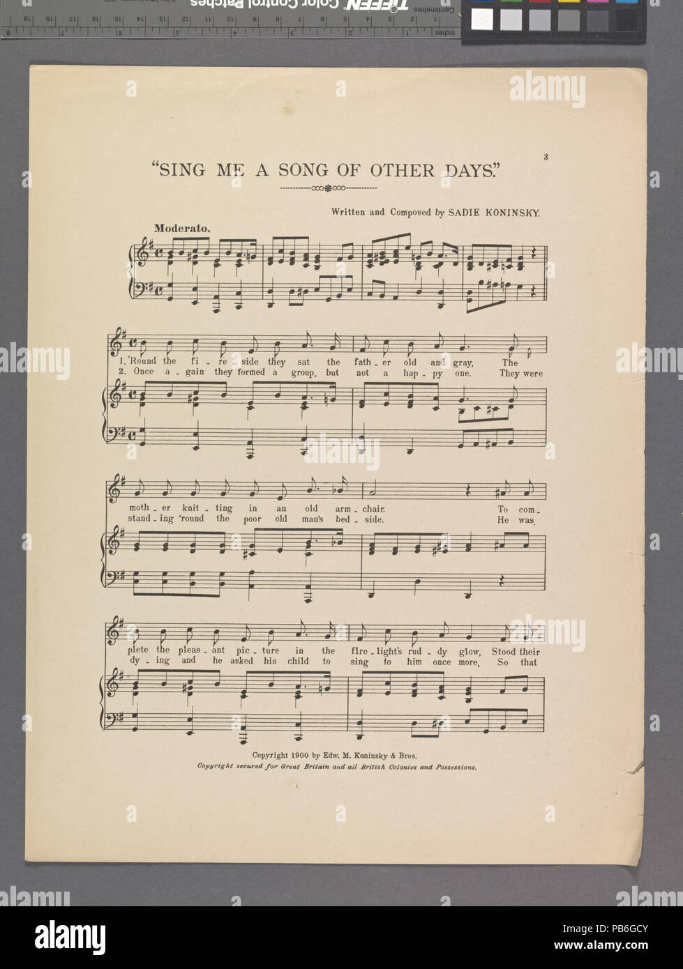 1538 chante-moi une chanson d'autres jours (NYPL)-667765-1945416 Hades Banque D'Images