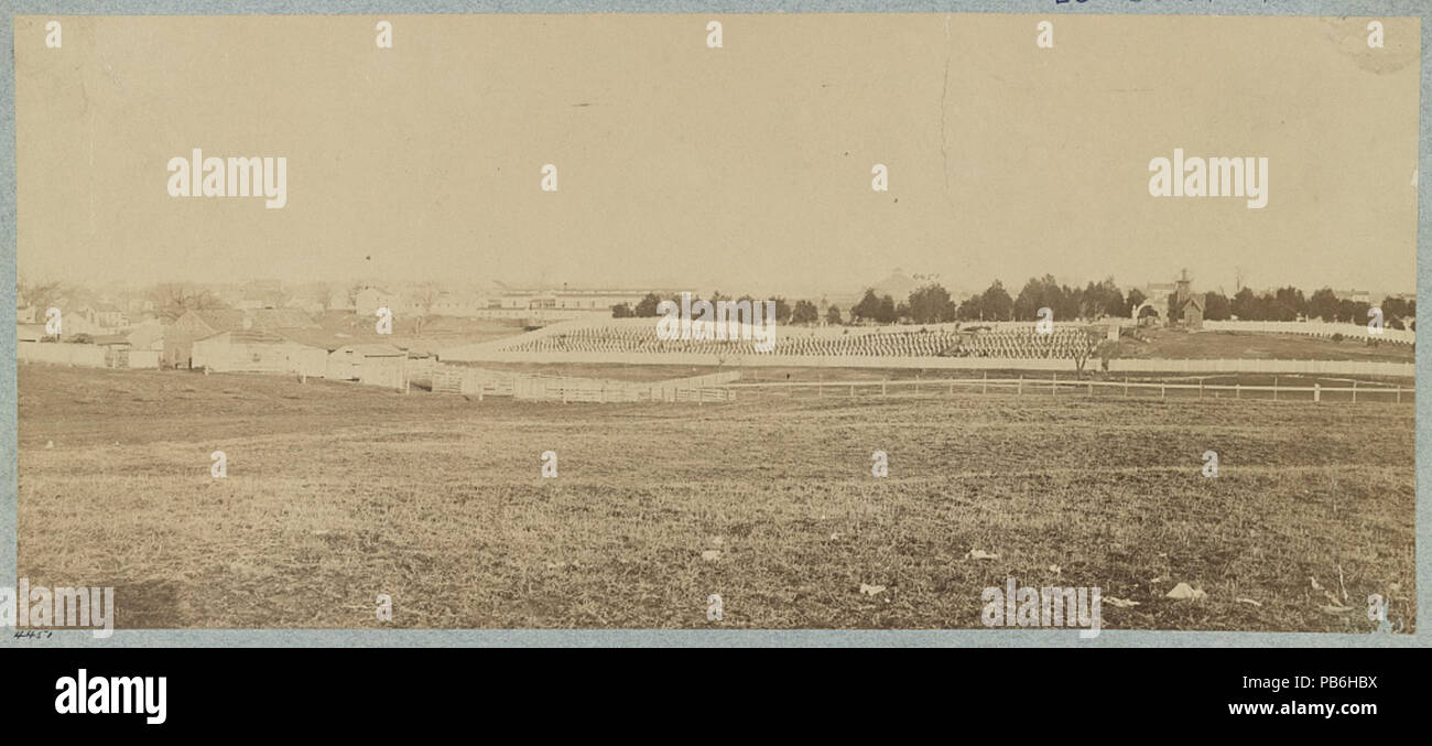 1548 Cimetière du soldat, Alexandria, Virginie34814v Banque D'Images