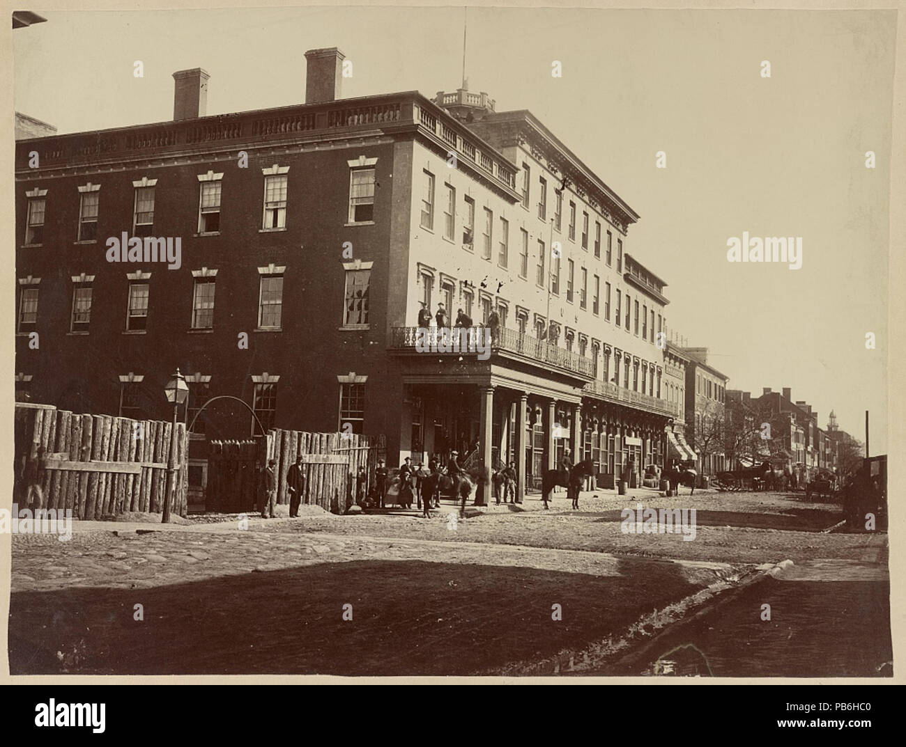 992 Hôtel particulier, Alexandria, Virginie 34835v Banque D'Images