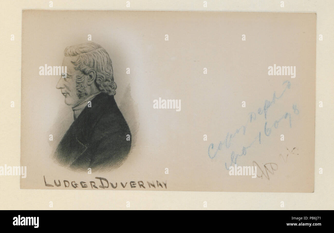 Ludger Duvernay 958 No 26 (HS85-10-16078) original Banque D'Images