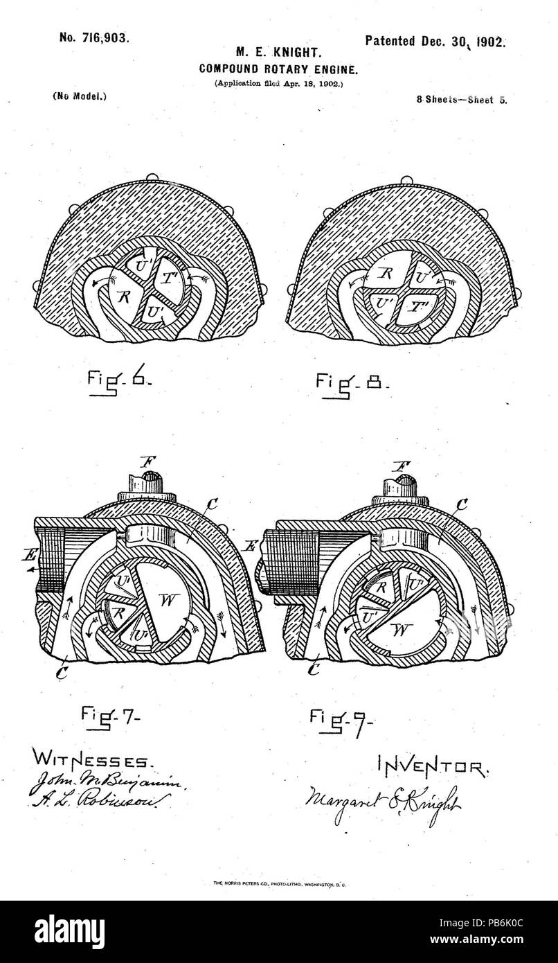 1796 US716903-composé du moteur rotatif (5) Banque D'Images