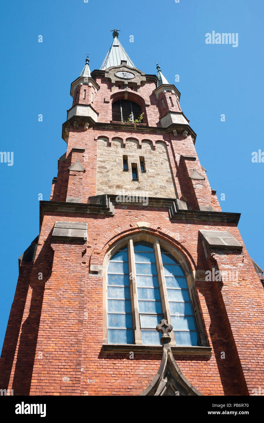 Église de la Nativité de la Bienheureuse Vierge Marie à Siedliska-Bogusz, au sud-est de la Pologne, de l'Europe. Banque D'Images