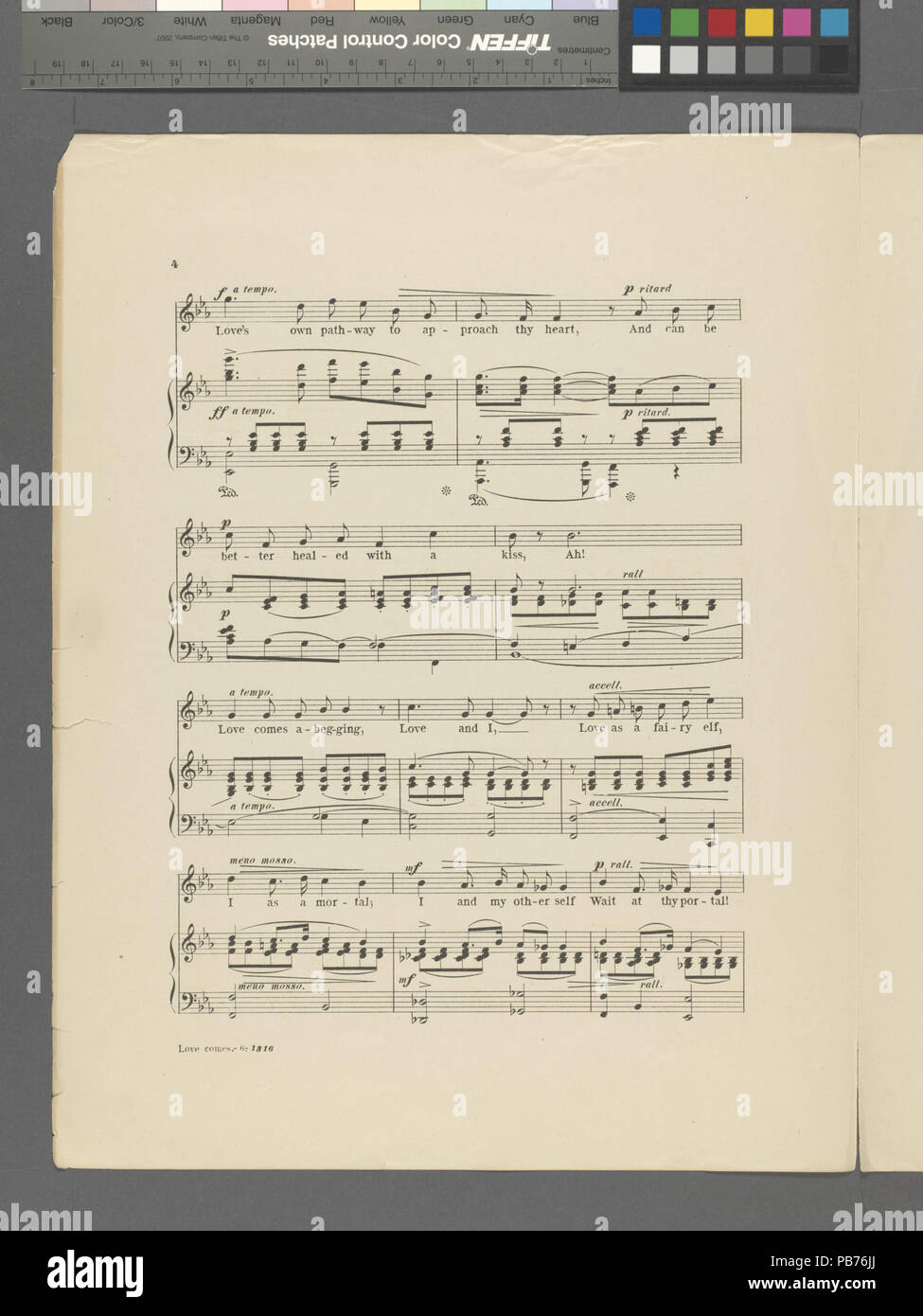 941 l'amour vient un-mendicité (NYPL)-609834-1805708 Hades Banque D'Images