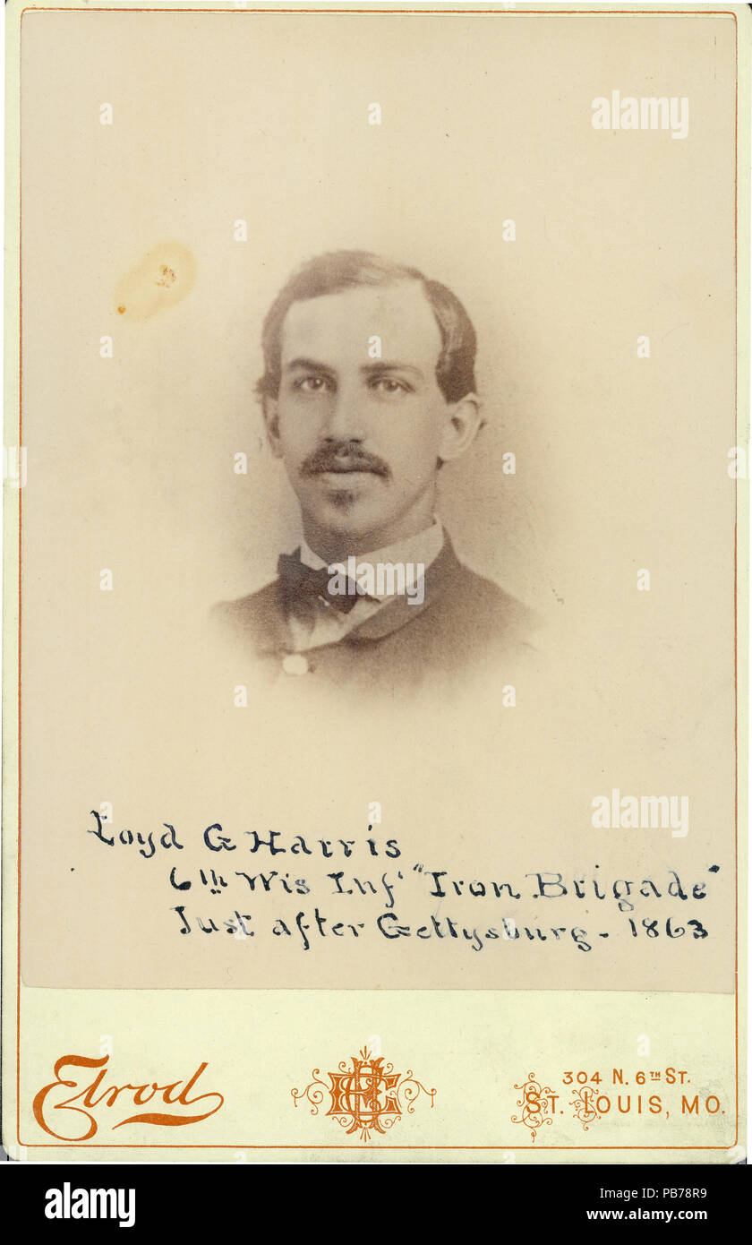 929 Lloyd G. Harris, 1er lieutenant, 6e, 2e d'infanterie du Wisconsin Lieutenant U.S. Marine Corps (Union Européenne) Banque D'Images